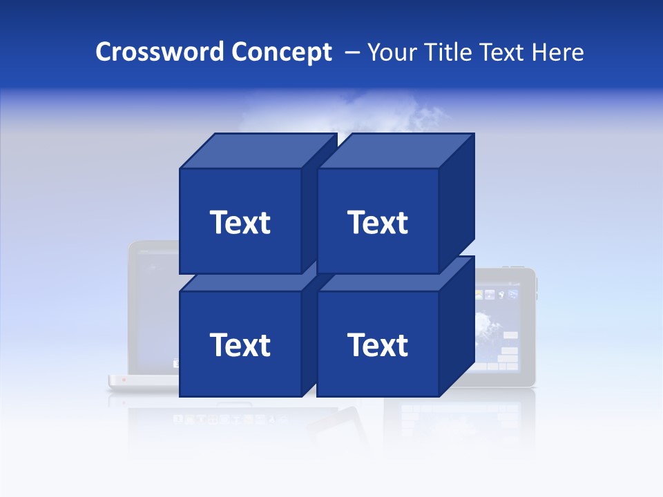 Connexion Notebook Serveur PowerPoint Template