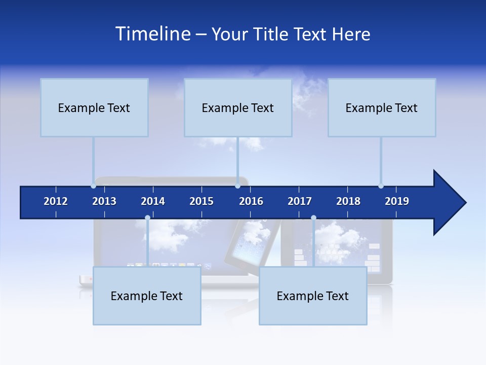 Connexion Notebook Serveur PowerPoint Template