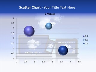 Connexion Notebook Serveur PowerPoint Template