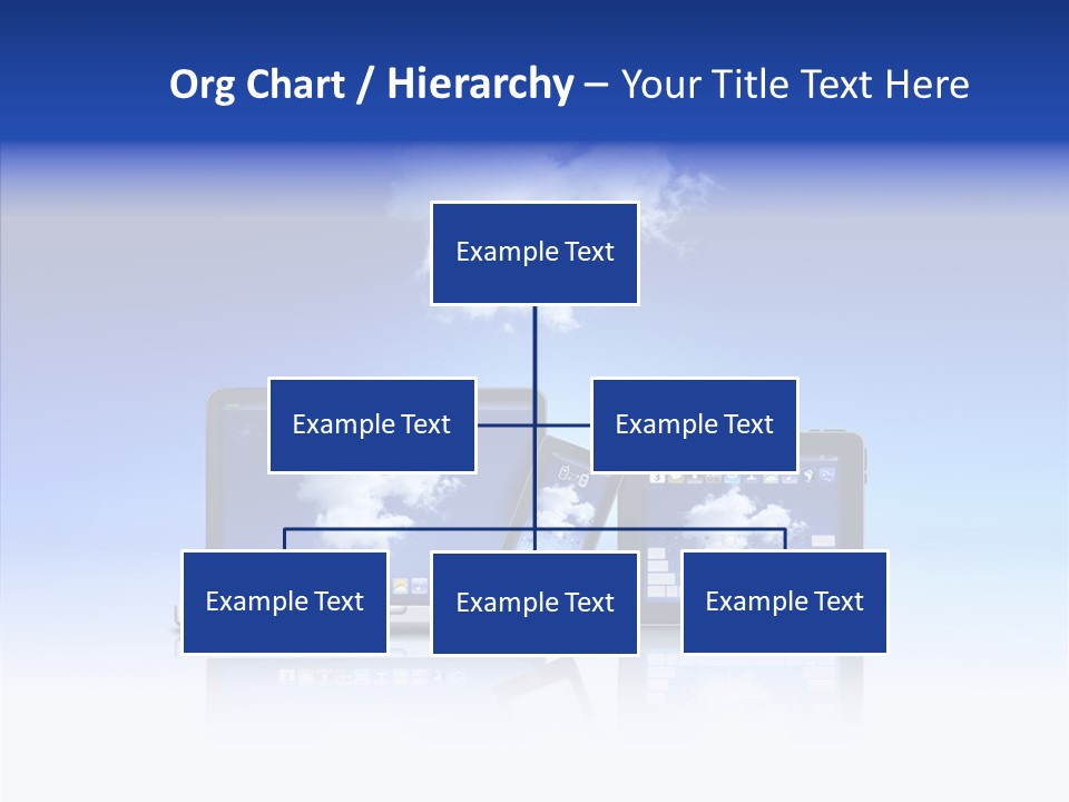 Connexion Notebook Serveur PowerPoint Template