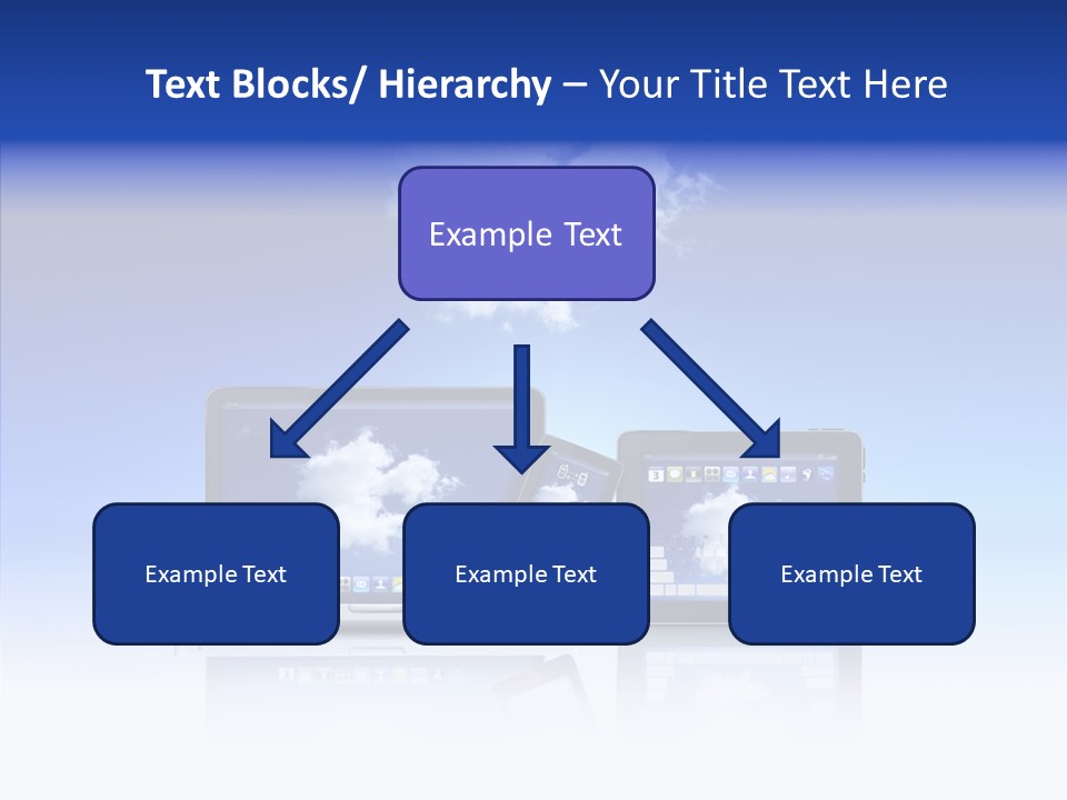 Connexion Notebook Serveur PowerPoint Template