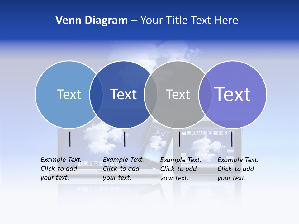 Connexion Notebook Serveur PowerPoint Template