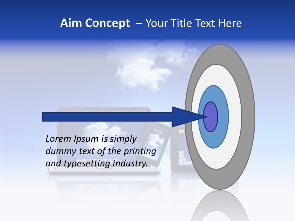 Connexion Notebook Serveur PowerPoint Template