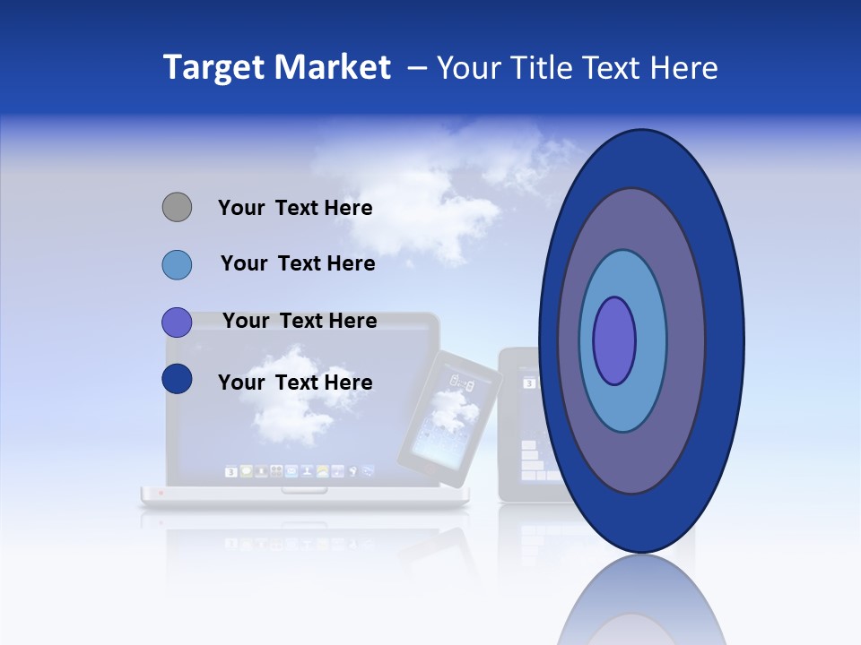 Connexion Notebook Serveur PowerPoint Template