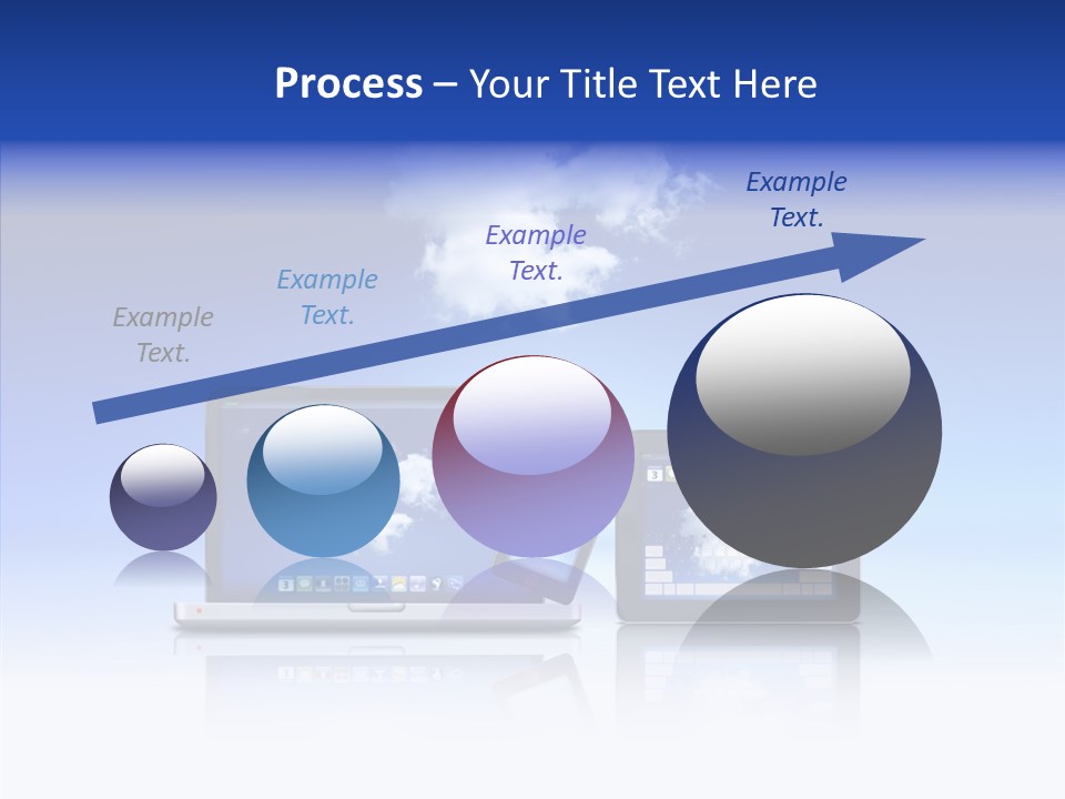 Connexion Notebook Serveur PowerPoint Template
