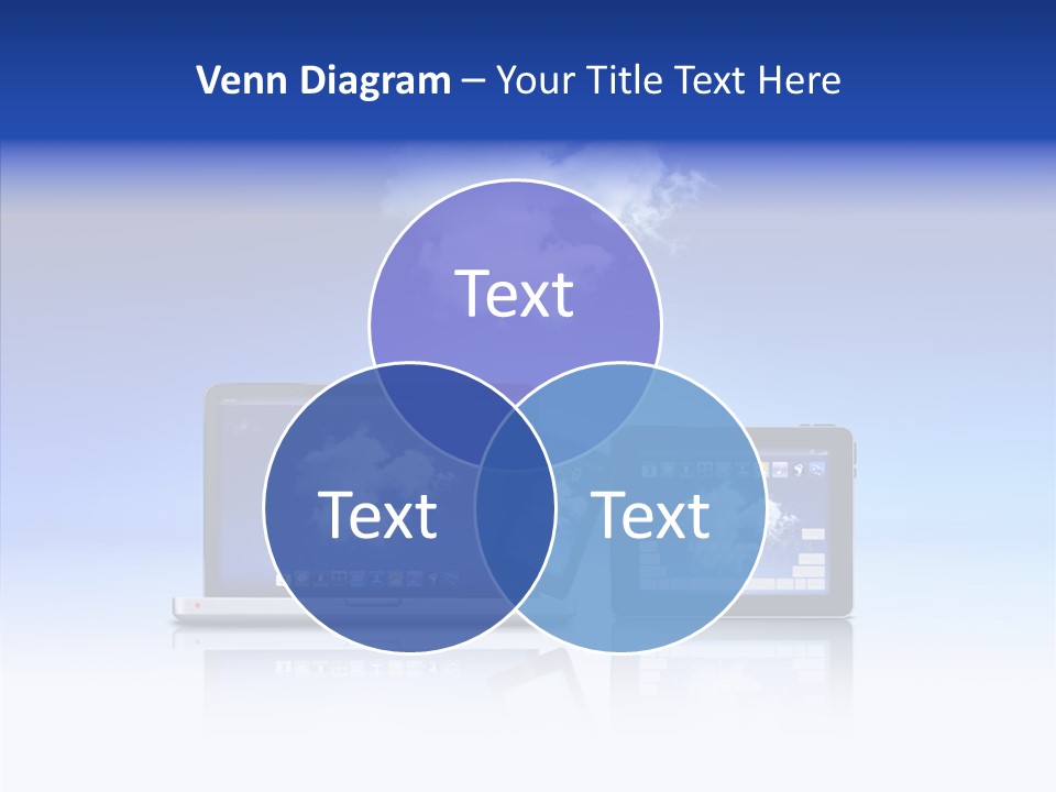 Connexion Notebook Serveur PowerPoint Template