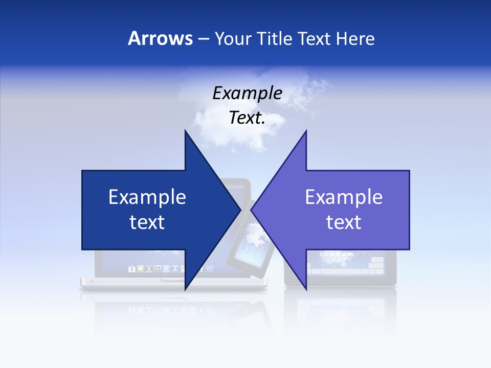 Connexion Notebook Serveur PowerPoint Template