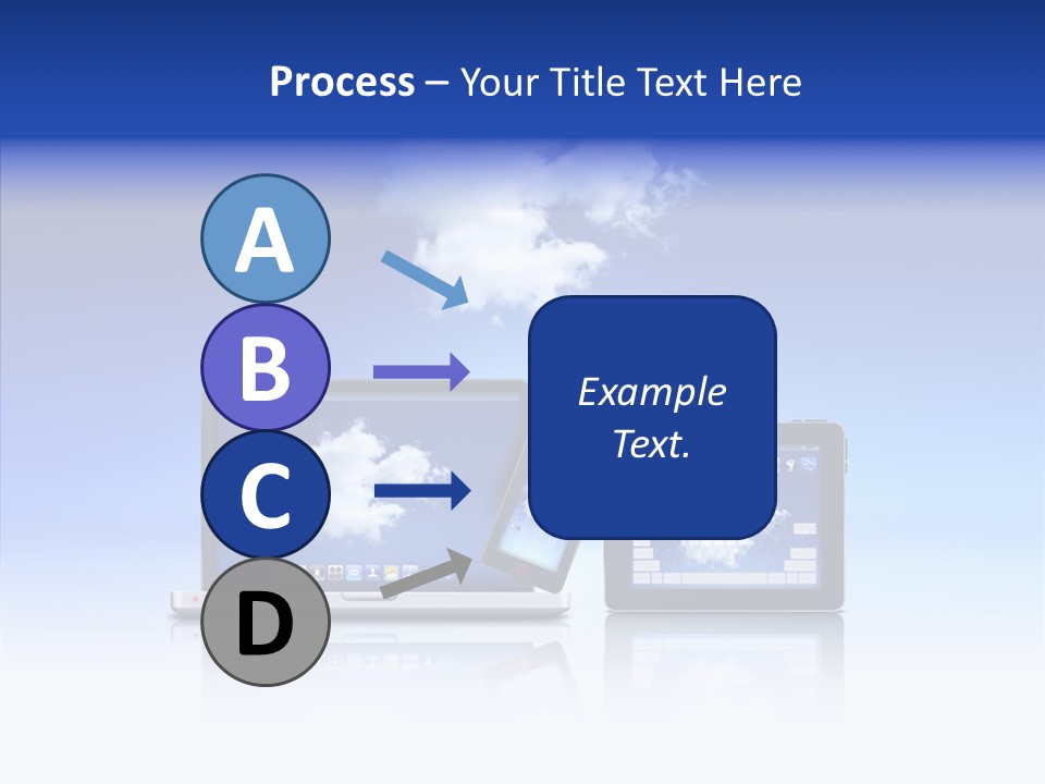 Connexion Notebook Serveur PowerPoint Template
