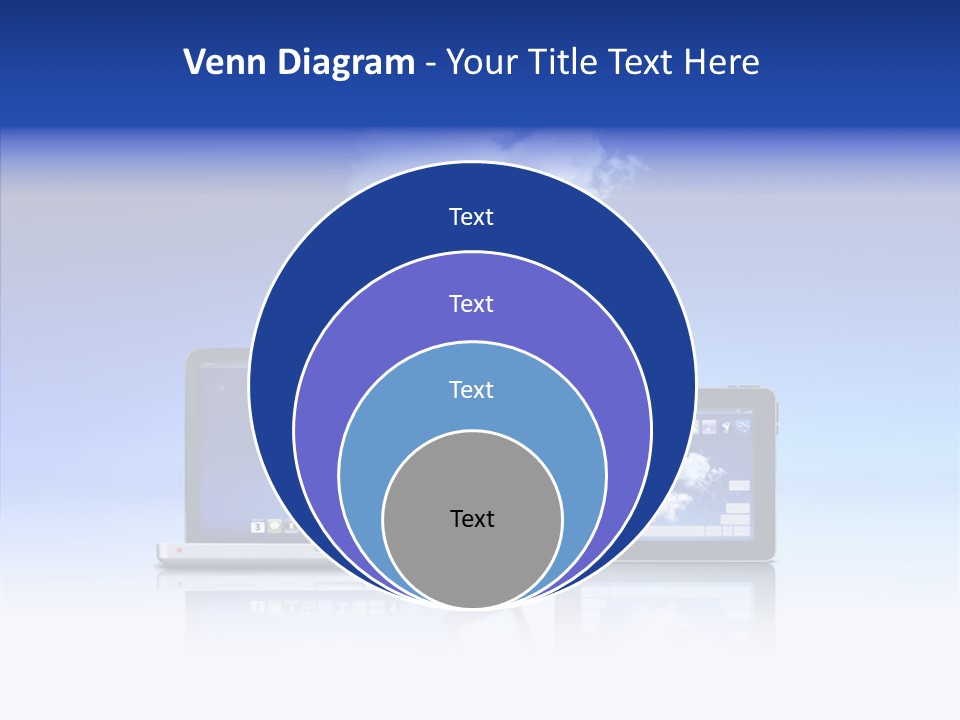 Connexion Notebook Serveur PowerPoint Template