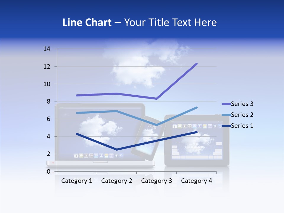 Connexion Notebook Serveur PowerPoint Template
