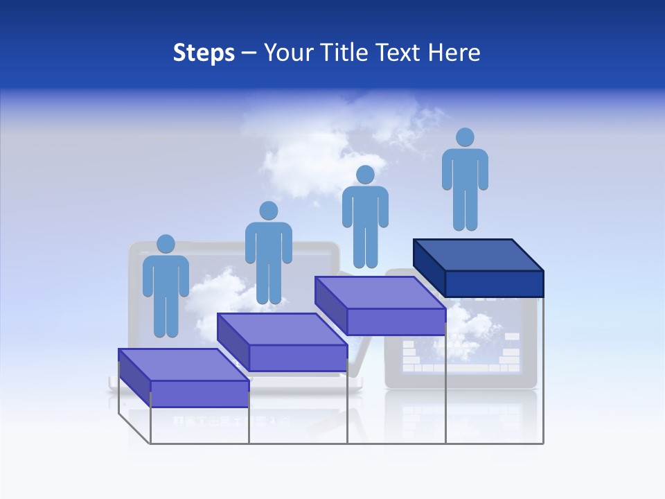 Connexion Notebook Serveur PowerPoint Template