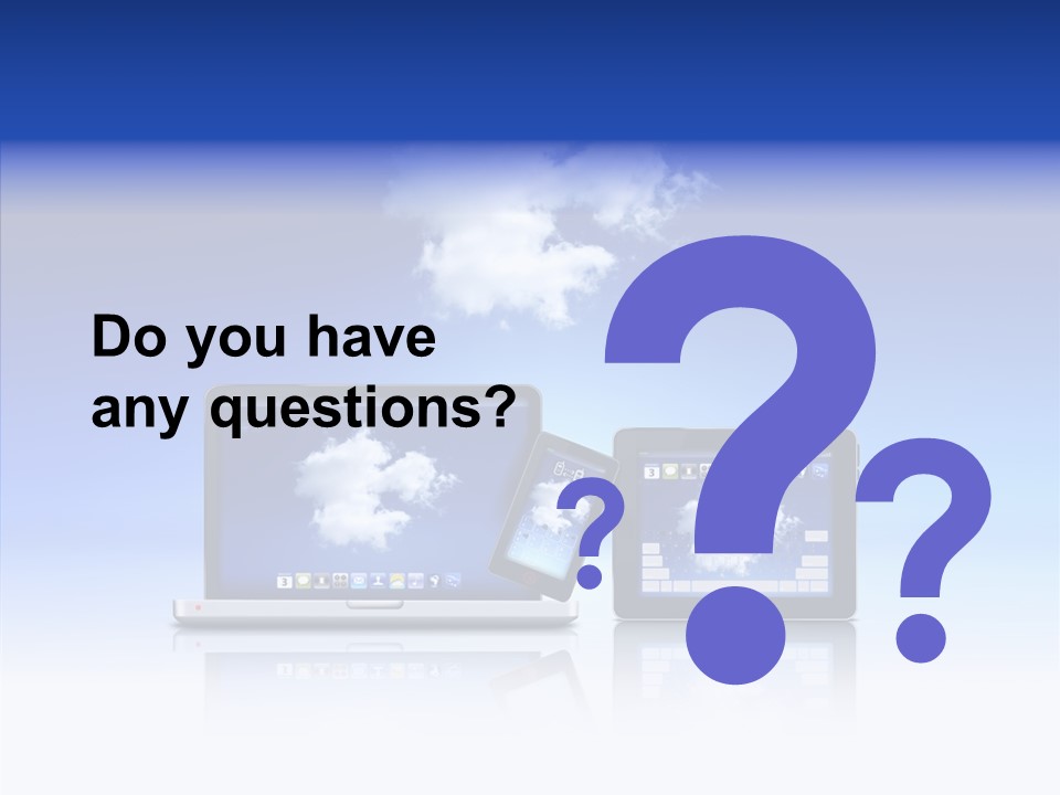 Connexion Notebook Serveur PowerPoint Template