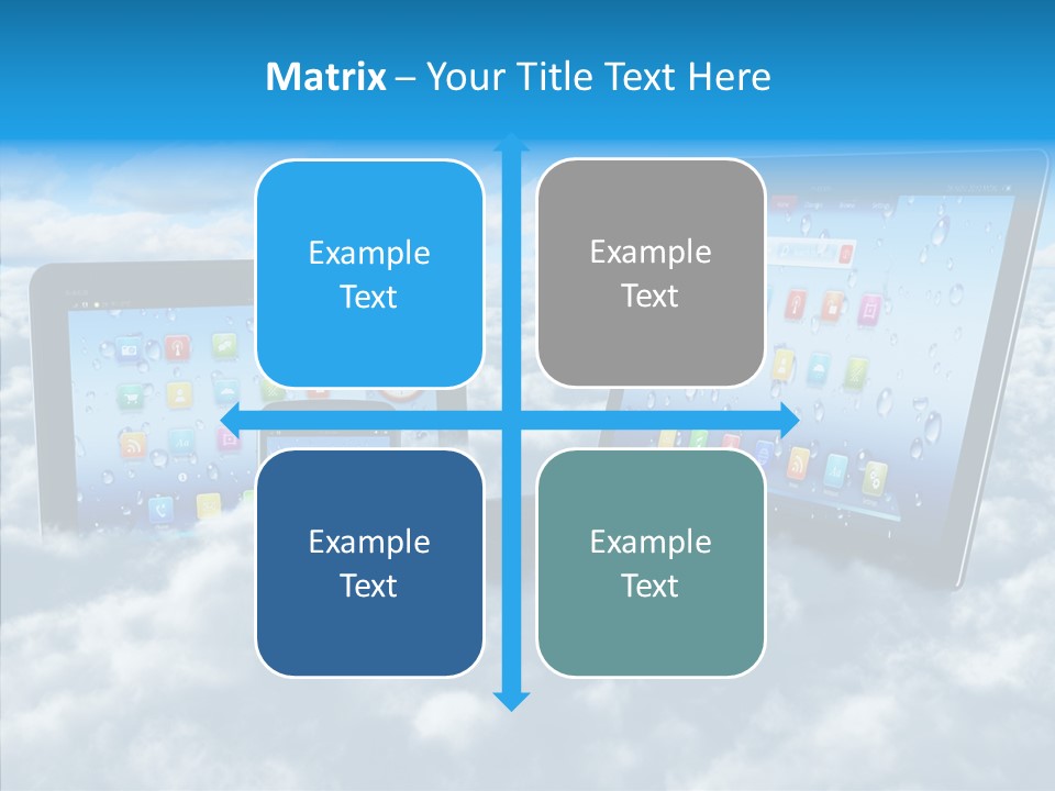 Office Communication Connectivity PowerPoint Template