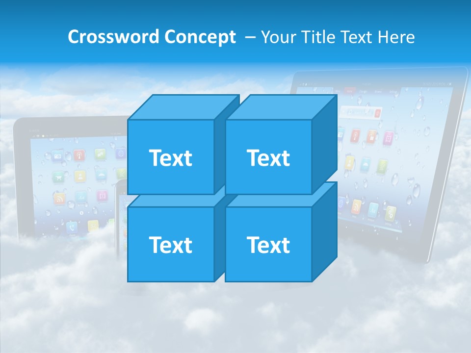 Office Communication Connectivity PowerPoint Template