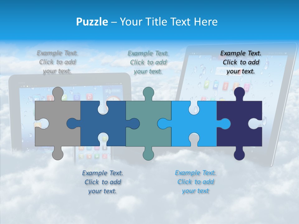 Office Communication Connectivity PowerPoint Template