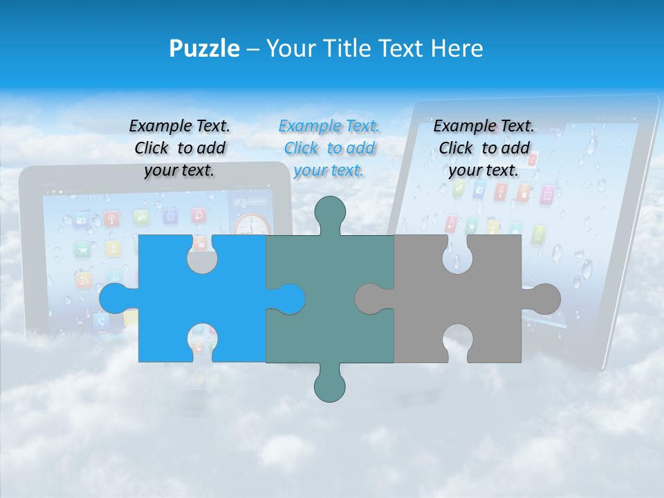 Office Communication Connectivity PowerPoint Template