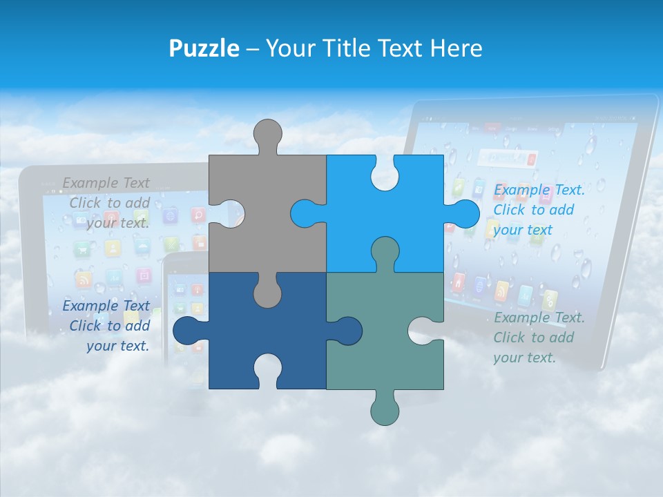 Office Communication Connectivity PowerPoint Template