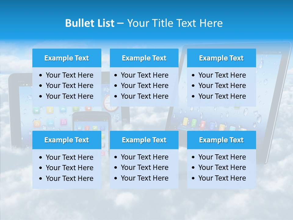 Office Communication Connectivity PowerPoint Template