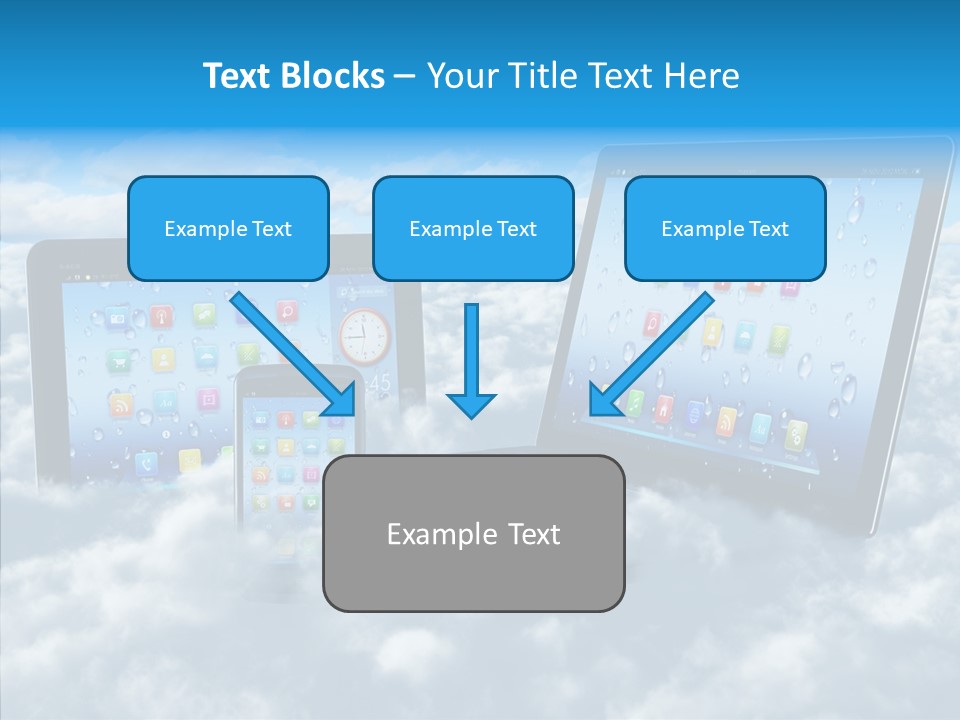 Office Communication Connectivity PowerPoint Template