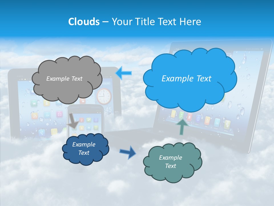 Office Communication Connectivity PowerPoint Template