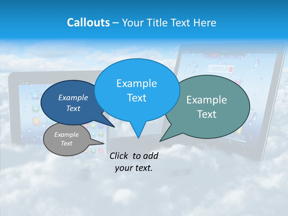 Office Communication Connectivity PowerPoint Template