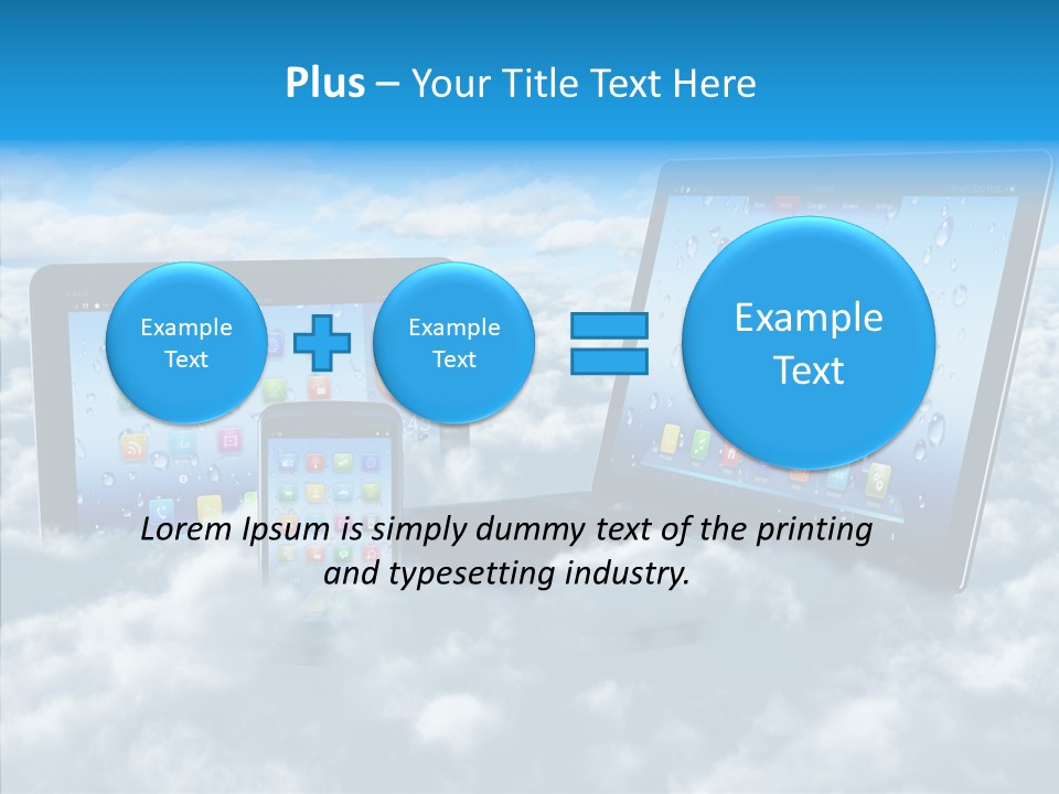 Office Communication Connectivity PowerPoint Template