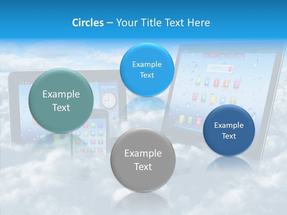 Office Communication Connectivity PowerPoint Template