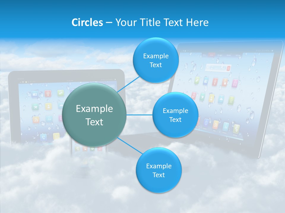Office Communication Connectivity PowerPoint Template