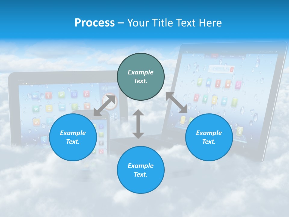 Office Communication Connectivity PowerPoint Template