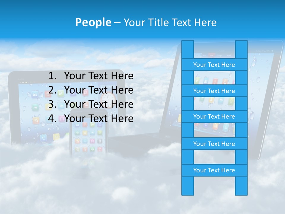 Office Communication Connectivity PowerPoint Template