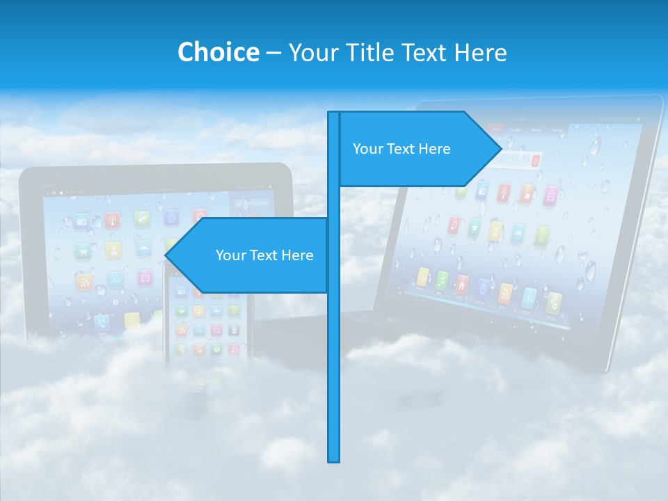Office Communication Connectivity PowerPoint Template