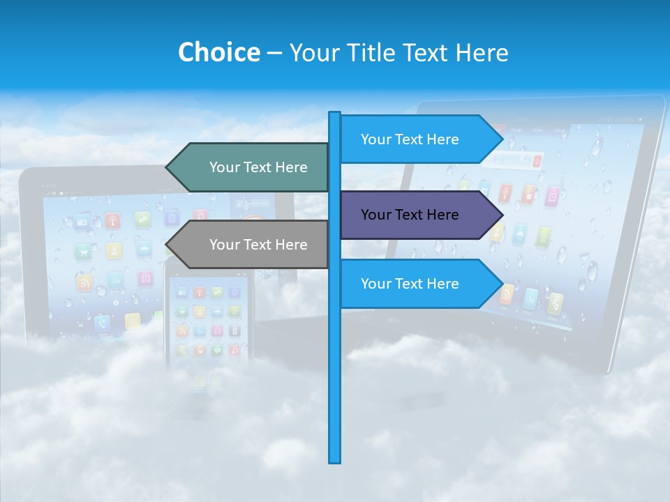 Office Communication Connectivity PowerPoint Template