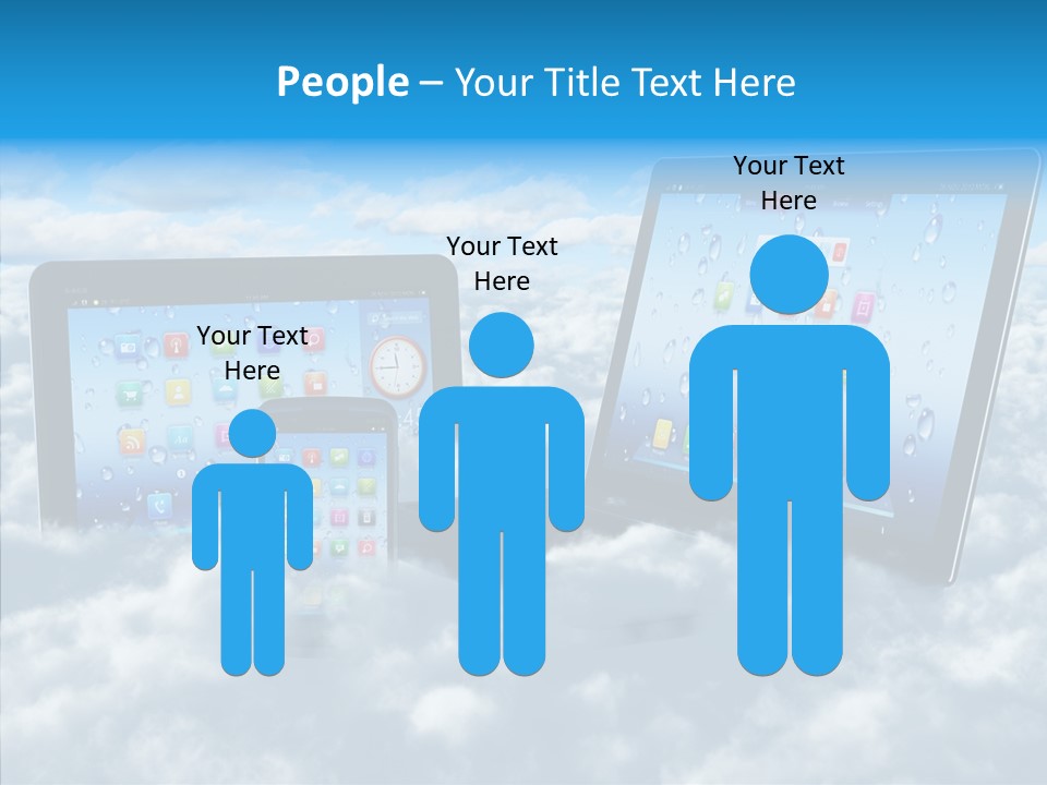 Office Communication Connectivity PowerPoint Template