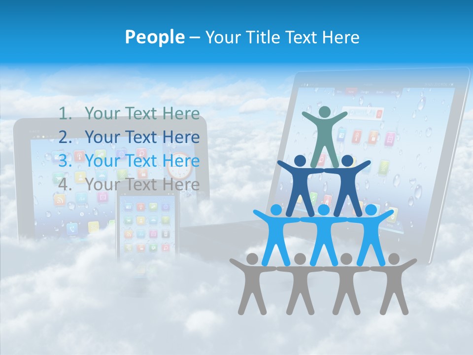 Office Communication Connectivity PowerPoint Template