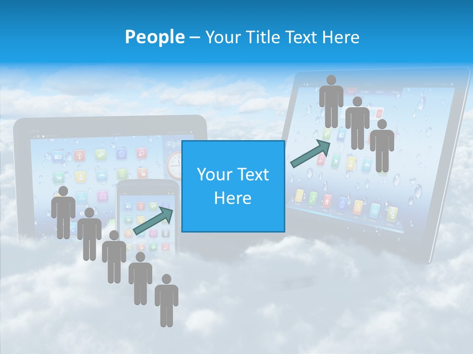 Office Communication Connectivity PowerPoint Template