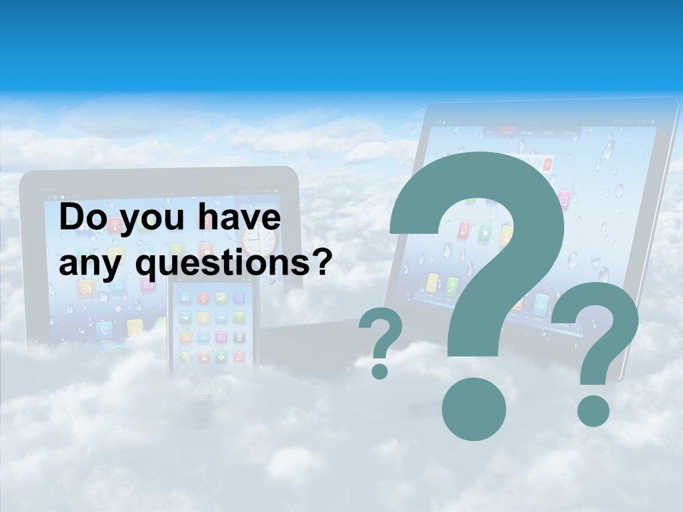 Office Communication Connectivity PowerPoint Template