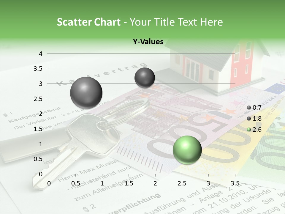 Verkaufen Hauskauf Notar PowerPoint Template
