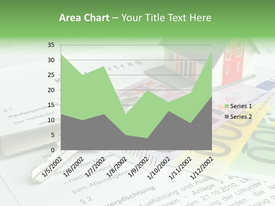 Verkaufen Hauskauf Notar PowerPoint Template