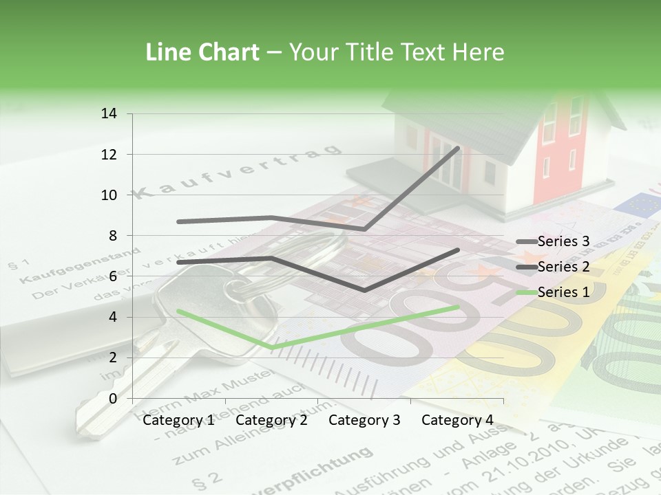 Verkaufen Hauskauf Notar PowerPoint Template