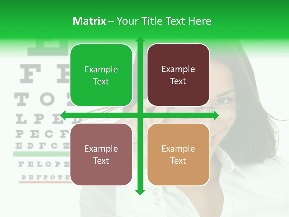 Eye Chinese Asian PowerPoint Template