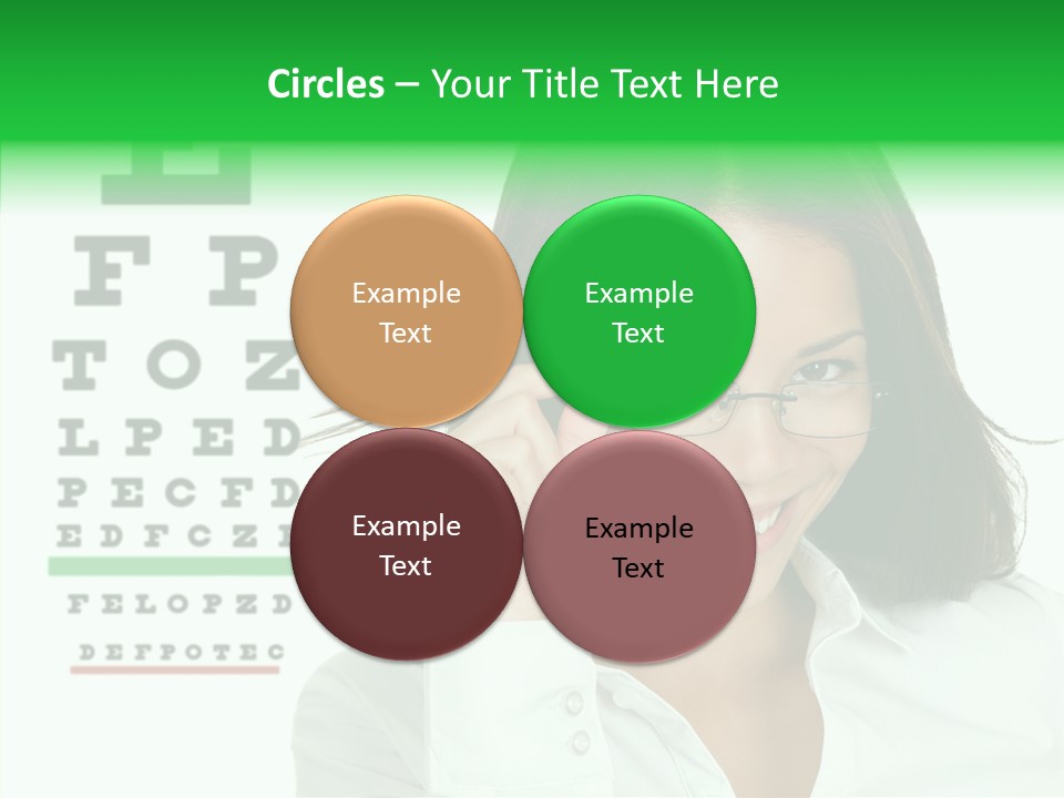 Eye Chinese Asian PowerPoint Template