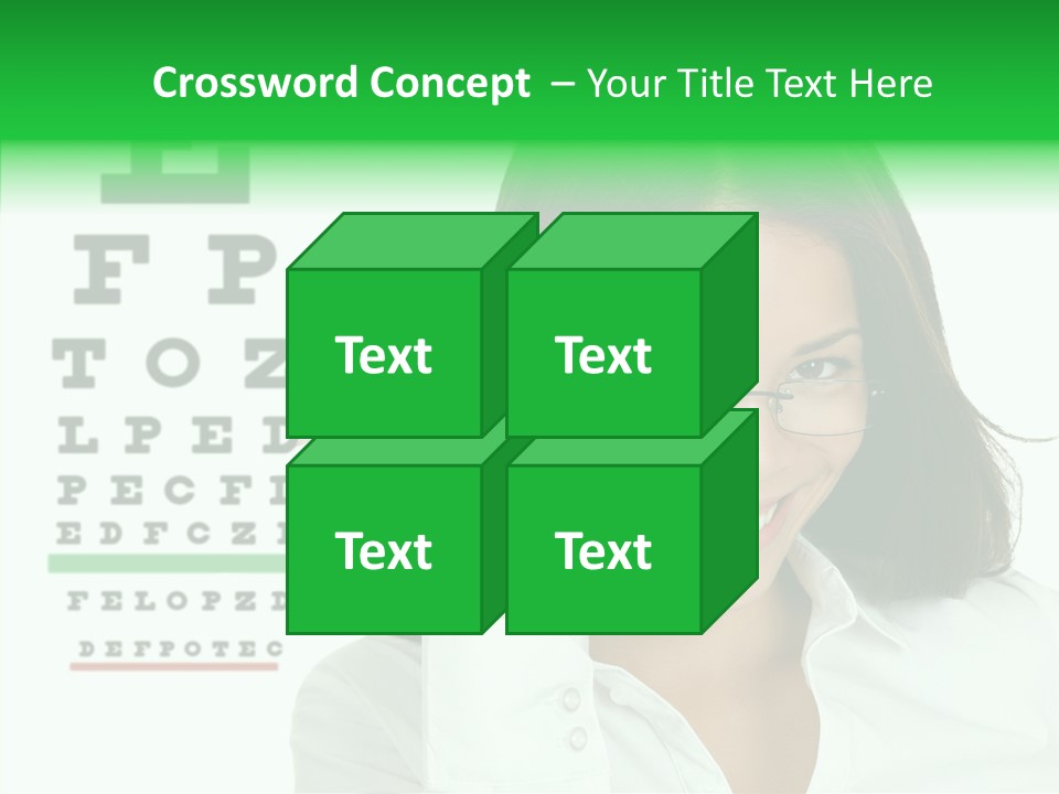 Eye Chinese Asian PowerPoint Template