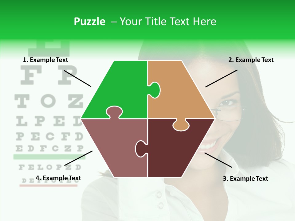 Eye Chinese Asian PowerPoint Template