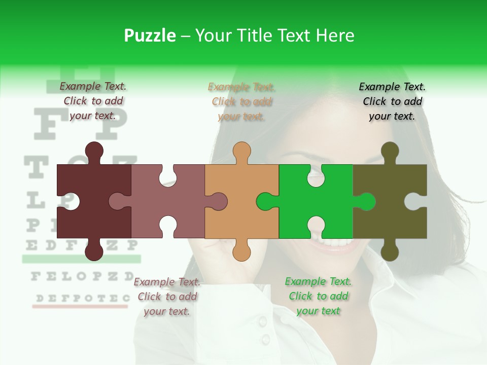 Eye Chinese Asian PowerPoint Template