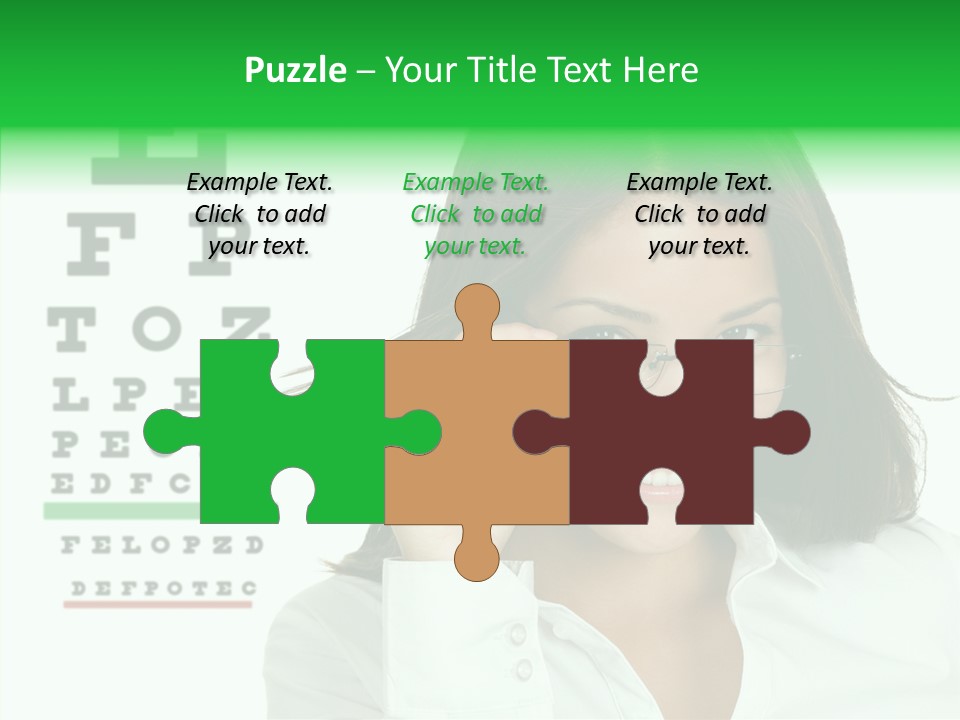 Eye Chinese Asian PowerPoint Template