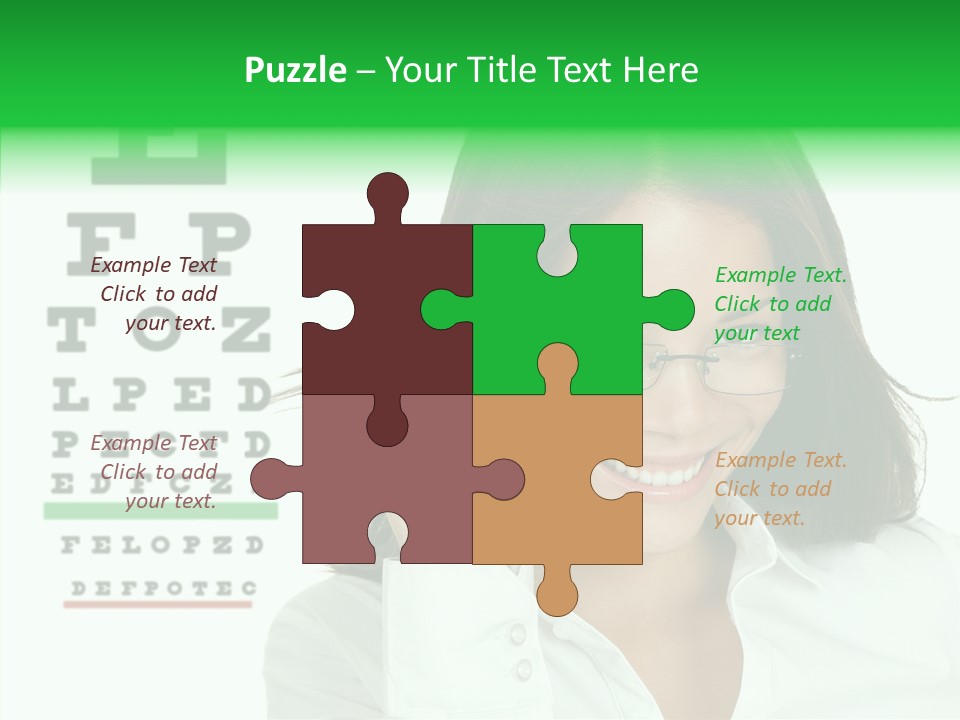 Eye Chinese Asian PowerPoint Template