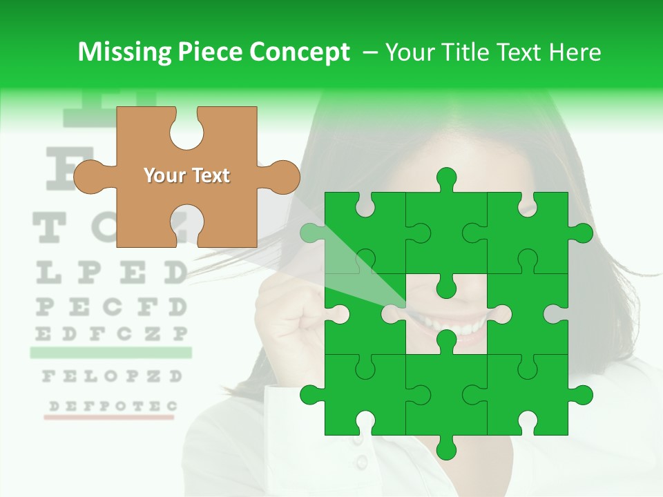 Eye Chinese Asian PowerPoint Template