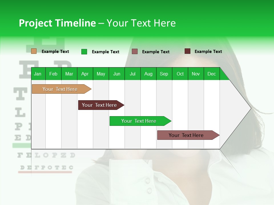Eye Chinese Asian PowerPoint Template