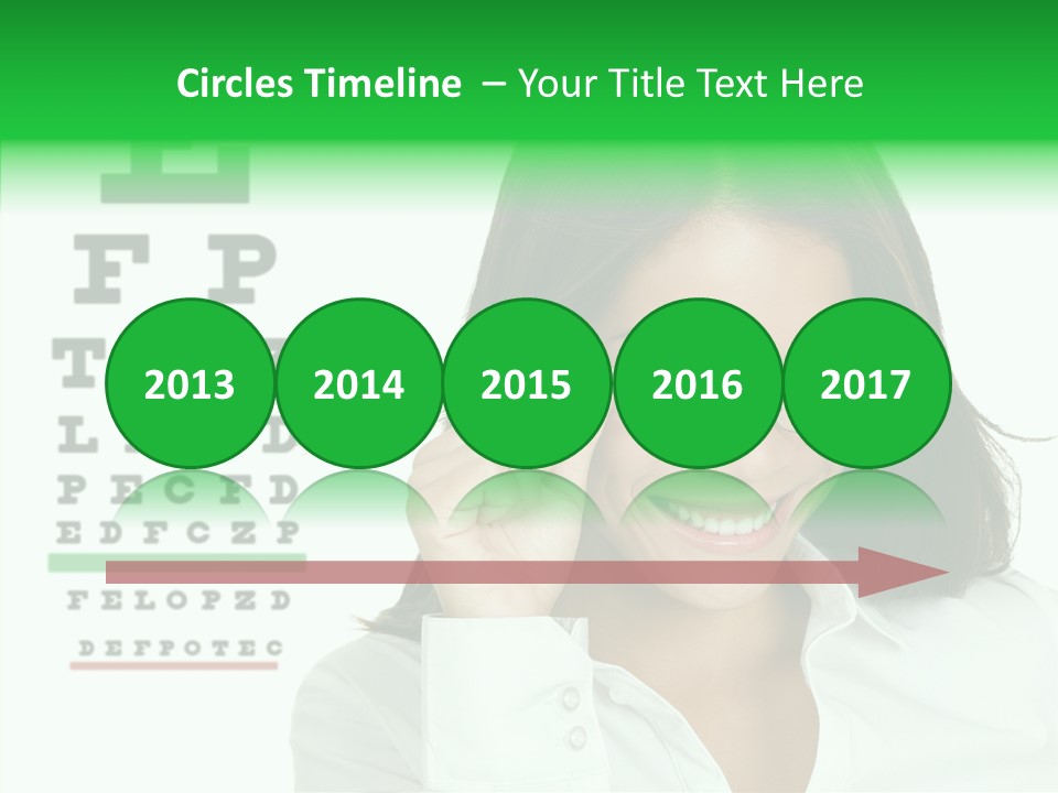 Eye Chinese Asian PowerPoint Template