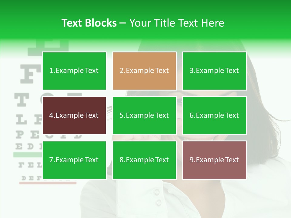 Eye Chinese Asian PowerPoint Template